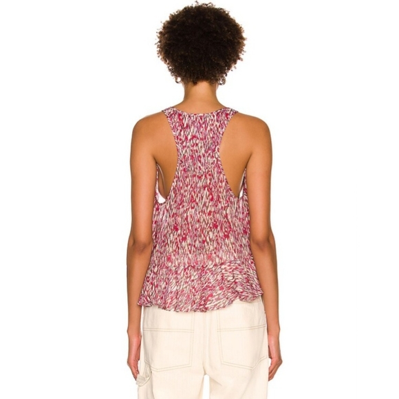 ISABEL MARANT ETOILE Slimea Tank Top Size 40 Small - Picture 4 of 6